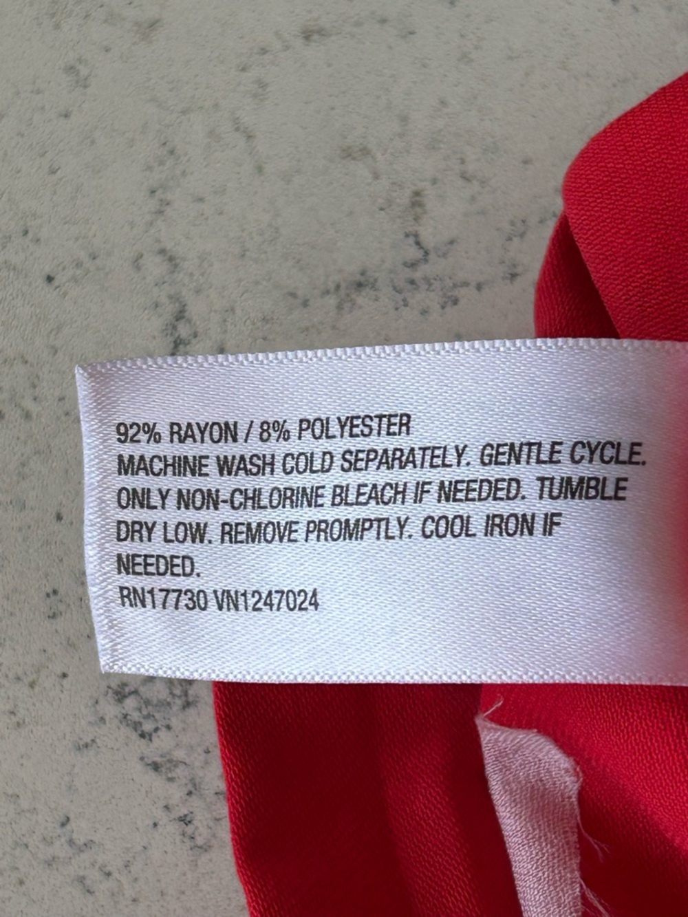 Wide Leg Red Pants Slacks Size 6 A New Day Classic Old Money Casual Preppy - Picture 6 of 7